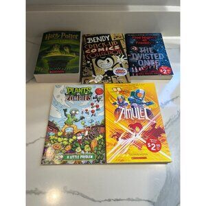 5 piece book bundle